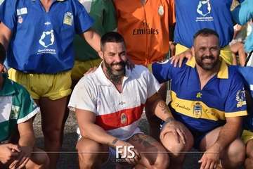 Luchada canaria y espectáculo de Maestro Florido en Lomo Magullo/Francisco Javier Santana.